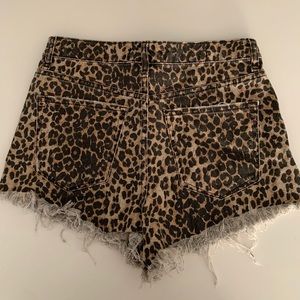 Cheetah Print shorts